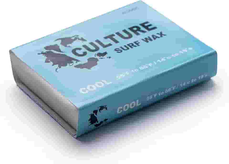 Culture Supply Cera para prancha de surf ~ barras de 80 g | 6 pacotes e 84 caixas de barra | Tropical/Base | Quente | Frio | Pente de cera incluído