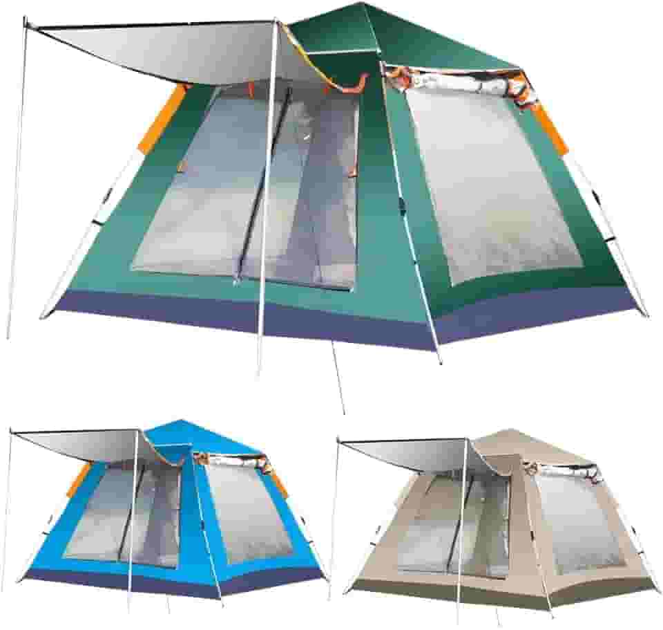 Barraca Camping 6 Pessoas Dobrável Automática Monta Sozinha
