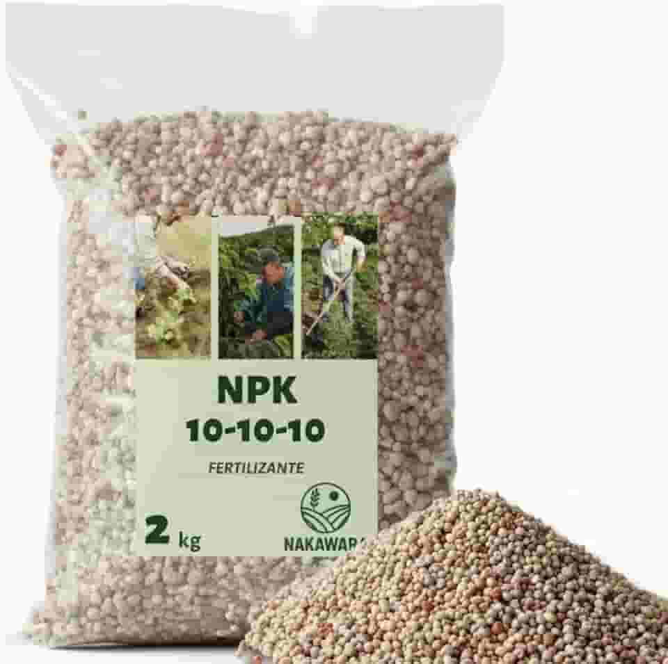 Adubo Fertilizante NPK 10-10-10 2 kg – Nutrição Balanceada para Flores, Hortas, Frutíferas e Gramados – Fertilizante Granulado Uso Geral, Alto Rendimento e Crescimento Saudável