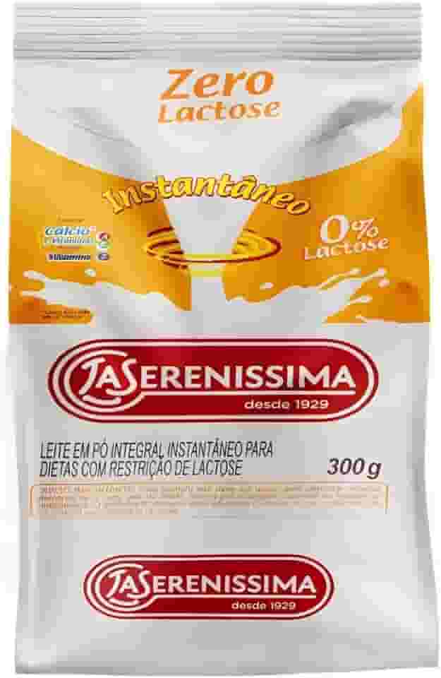 Leite em pó Integral Instantâneo Zero Lactose 300 g
