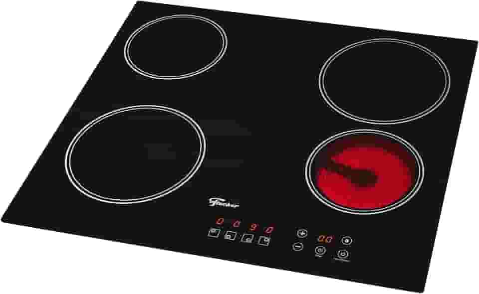 FISCHER COOKTOP ELÉTRICO TOUCH 4 BOCAS MESA VITROCERÂMICA 220V - 30006-73476