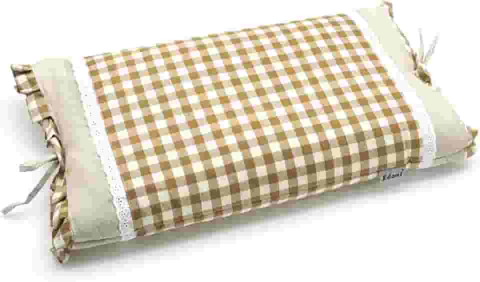 Travesseiros de trigo sarraceno para dormir, travesseiro de pescoço ajustável cascos de trigo sarraceno preenchidos com capa de travesseiro suporte de pescoço para dorminhocos nas costas e