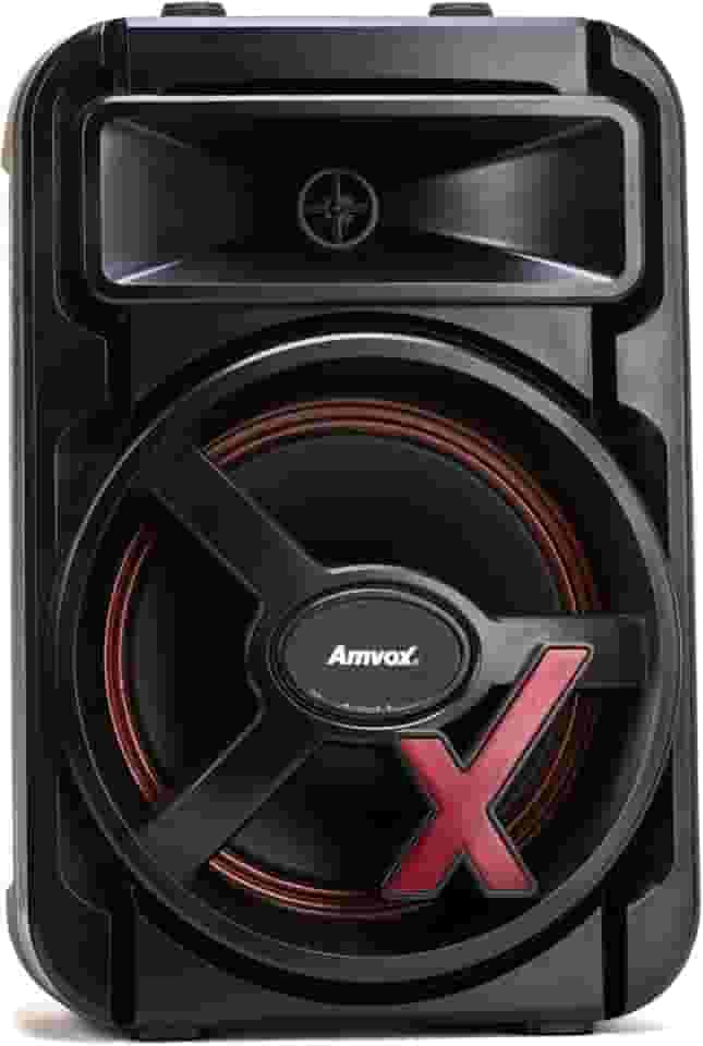 Amvox Caixa de Som Amplificada ACA 251 New X - 250W RMS, Bluetooth, Rádio FM, USB