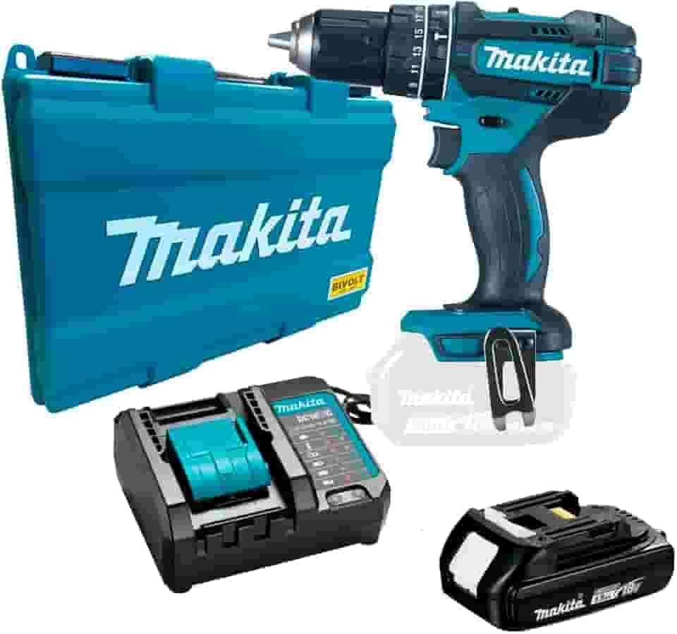 Parafusadeira e furadeira 18v Makita Impacto Dhp482y002