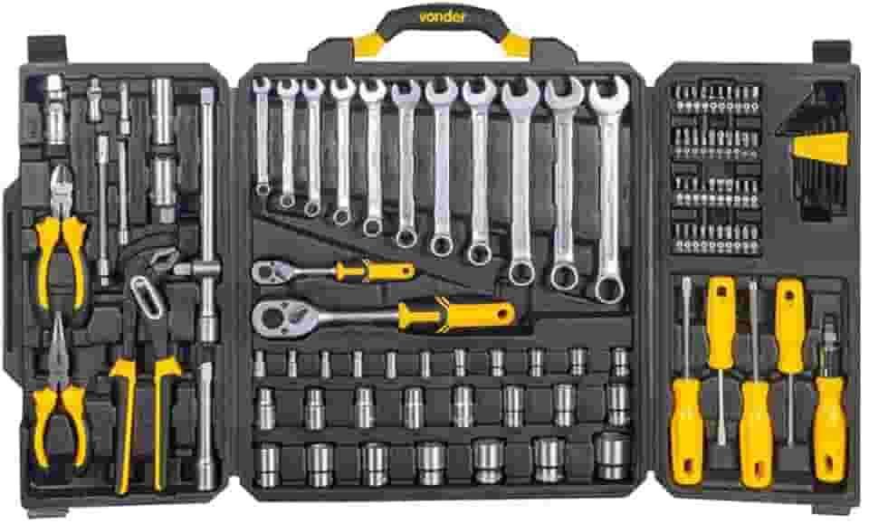 Jogo de Ferramentas com 110 Peças Vonder