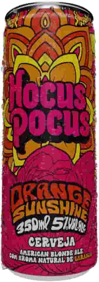 Hocus Pocus Cerveja Orange Sunshine American Blonde Ale 350Ml Lata