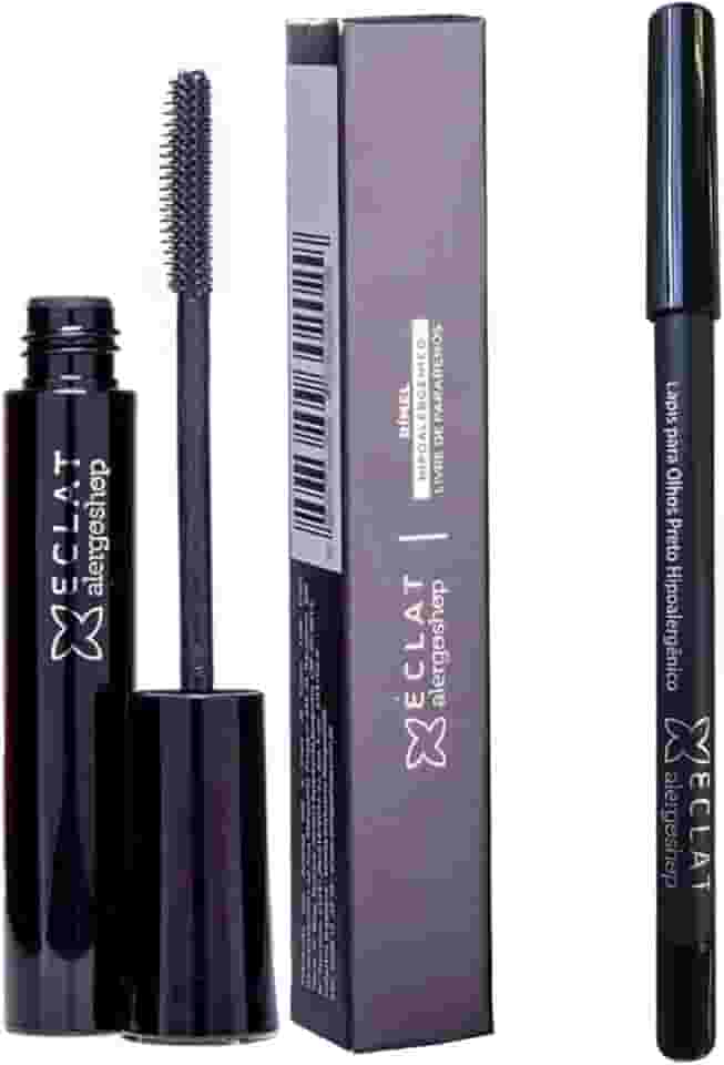 Rímel E Lapis Hipoalergênico Eclat Alergoshop Antialergico