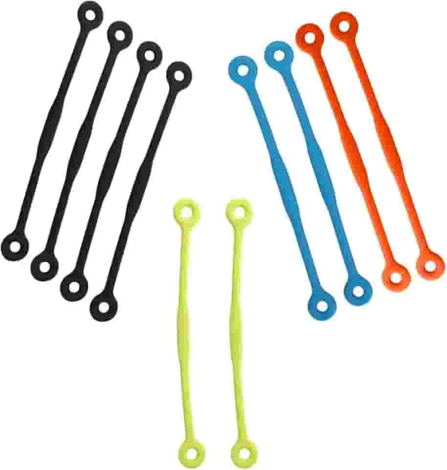 Antivibrador de Raquete Silent Damp Cobrinha com 10 unidades cores variadas