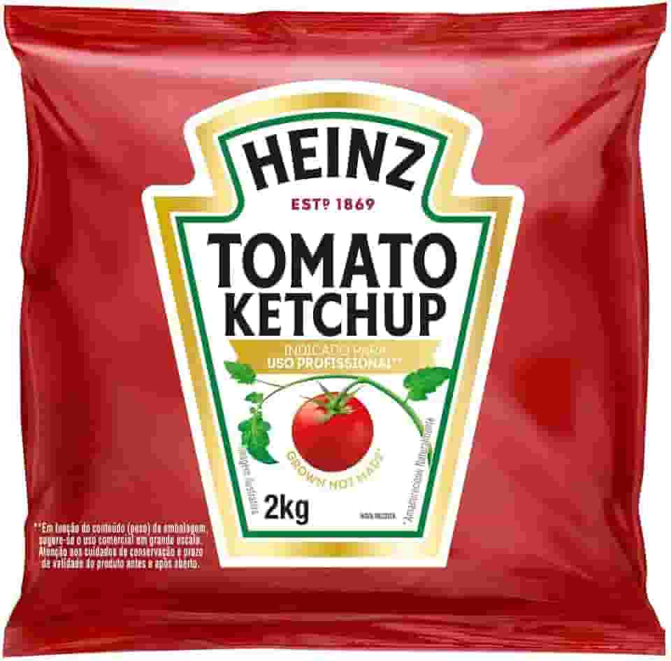 Heinz Ketchup Sache Tradicional, 2KG - Tamanho Grande