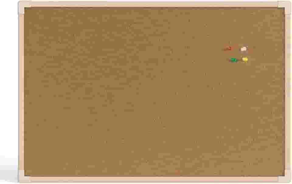 Quadro de Aviso Cortiça Moldura Madeira Pinus Neo STALO, 60x40