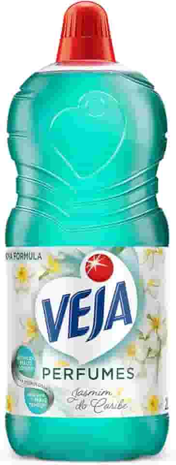 Veja Limpador Perfumado Jasmin Do Caribe - 2L Azul