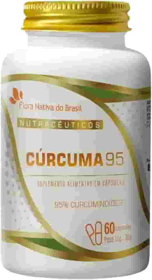 Cúrcuma 95% de curcumina 60 cápsulas - Flora Nativa