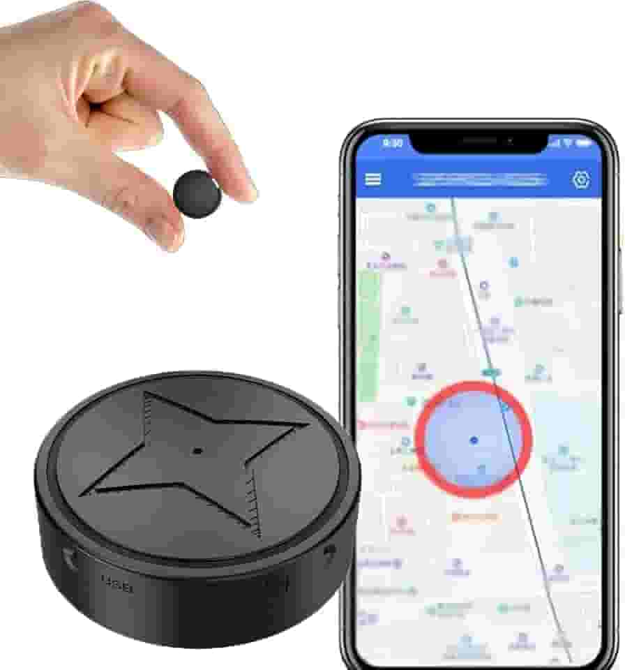 Rastreador GPS Forte Magnético Rastreamento de Veículo Anti-Perda, Multifuncional GPS Mini Lacador (1 peça)