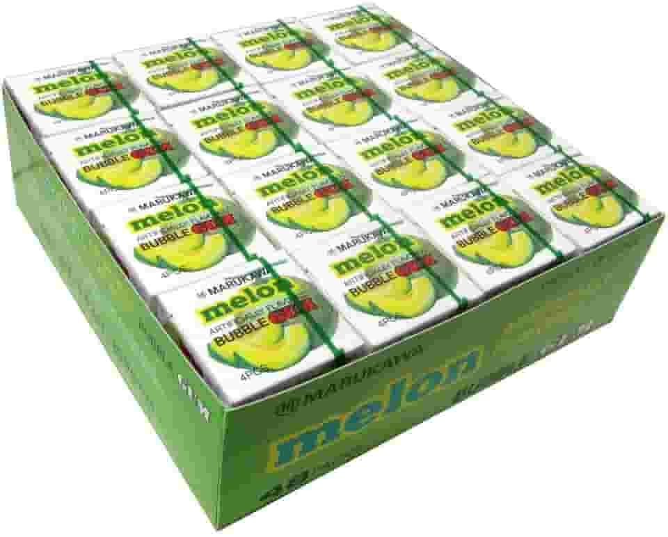 Chiclete Japonês Gum Melão Caixa com 48un Marukawa