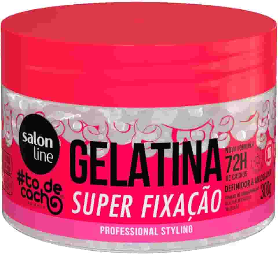 #TODECACHO GELATINA SUPER FIXAÇÃO 300G, Salon Line