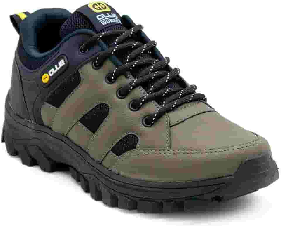 Tênis Trekking Trilha Broncos Adventure Ollie Preto/Oliva