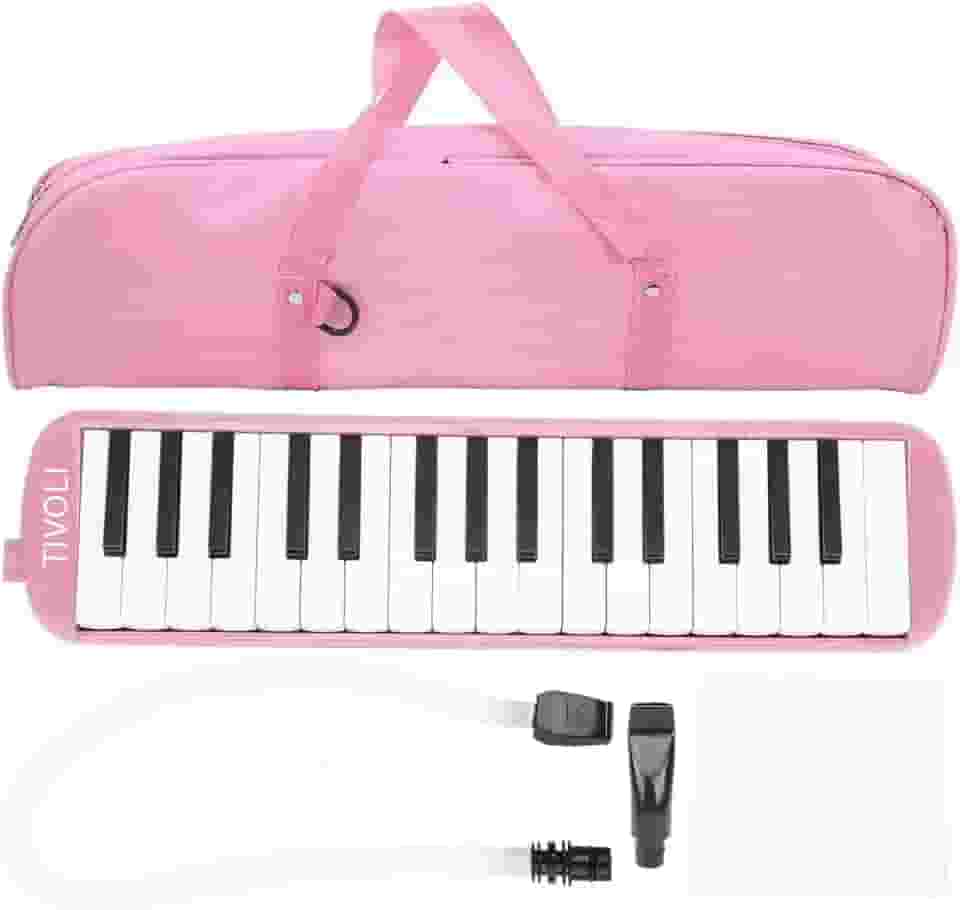 Escaleta Melódica Tivoli 32 Teclas com Estojo, Bocal e Tubo – Som Afinado, Leve e Compacta para Iniciantes e Estudantes
