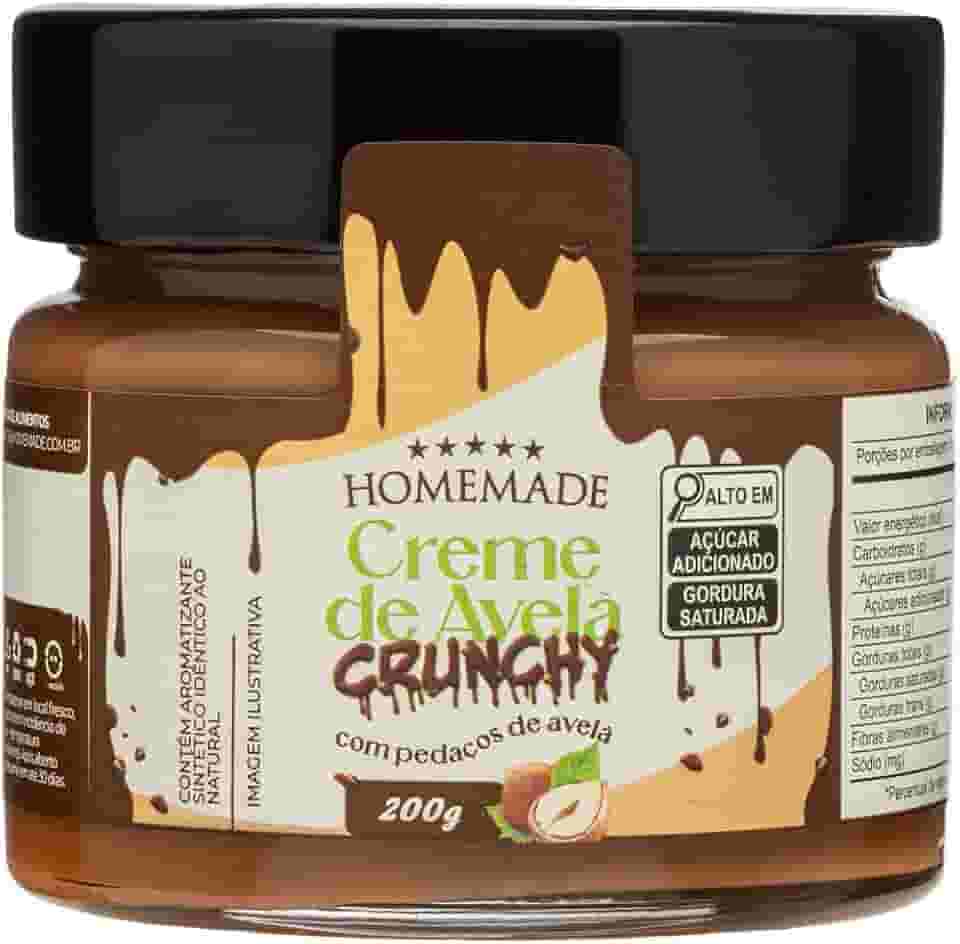 CREME DE AVELAS C/ CRUNCH HOMEMADE