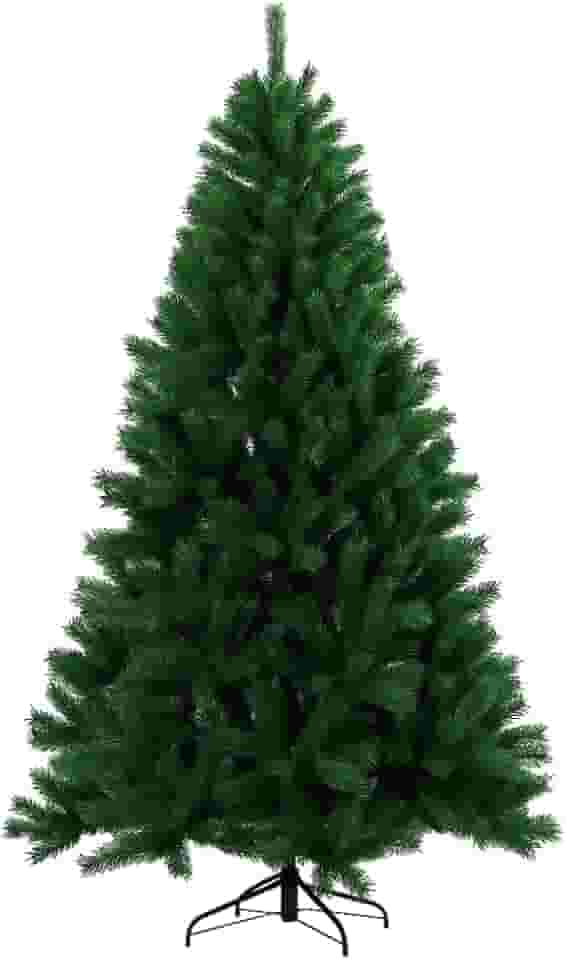 Árvore De Natal 1,80cm Pinheiro Alto Luxo 750 Galhos Cheia Resistente Pinheiro De Natal Tradicional Verde Premium