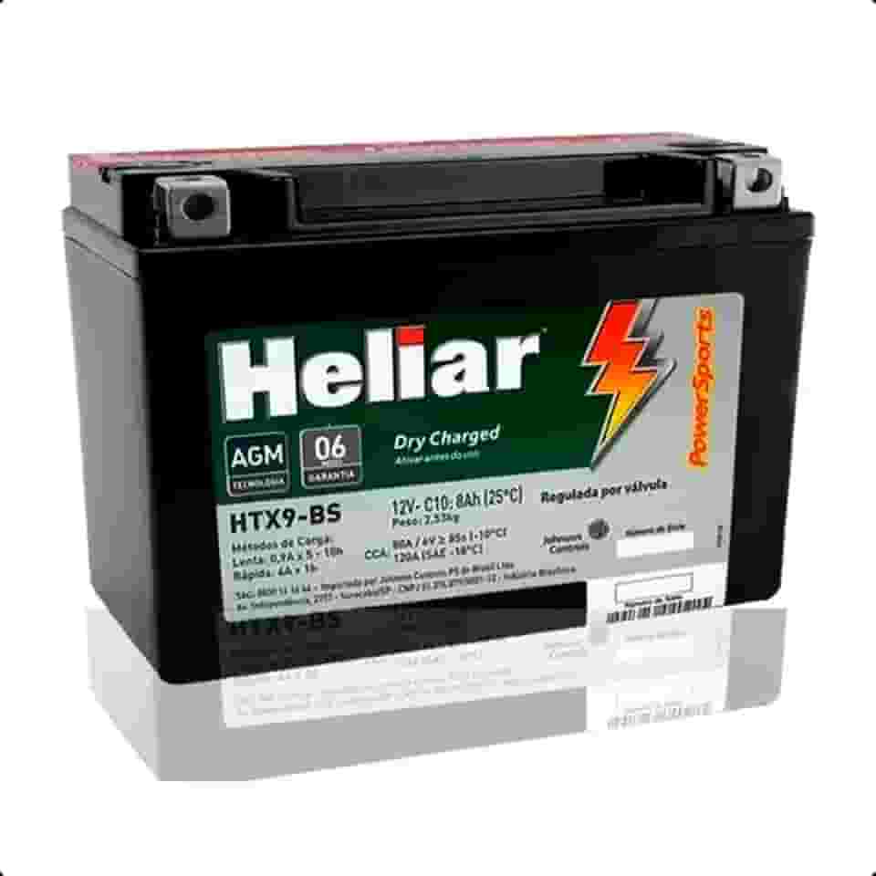 Bateria Heliar Htx9bs