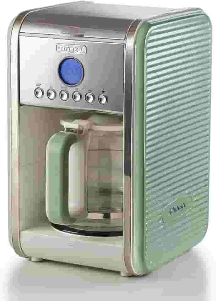 Ariete 1342, Cafeteira Vintage Verde, de 4 a 12 xicaras, Programável, 900Wats - 127V