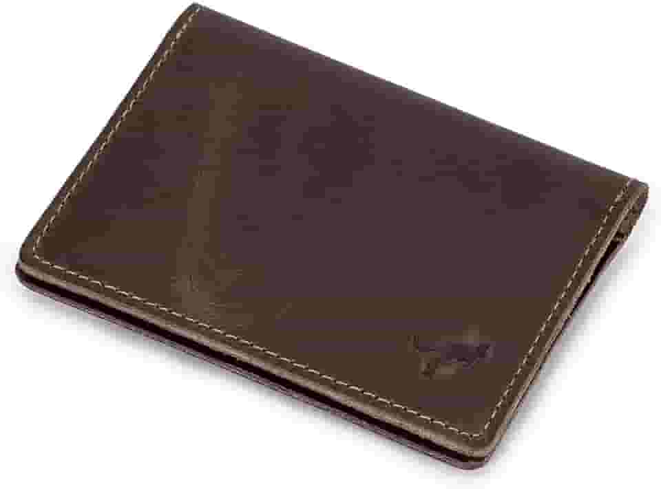 Carteira Masculina Porta Cartão Slim Couro Bovino