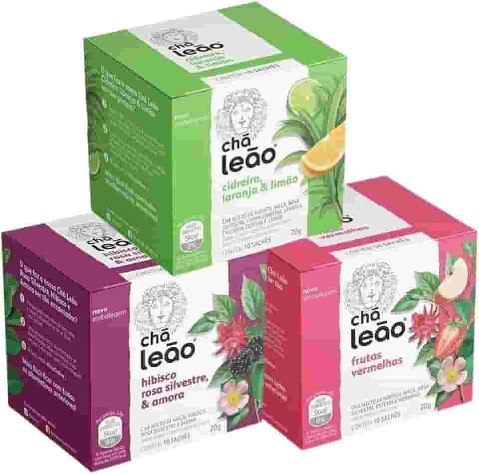 Chá Leão Premium, 30 saquinhos