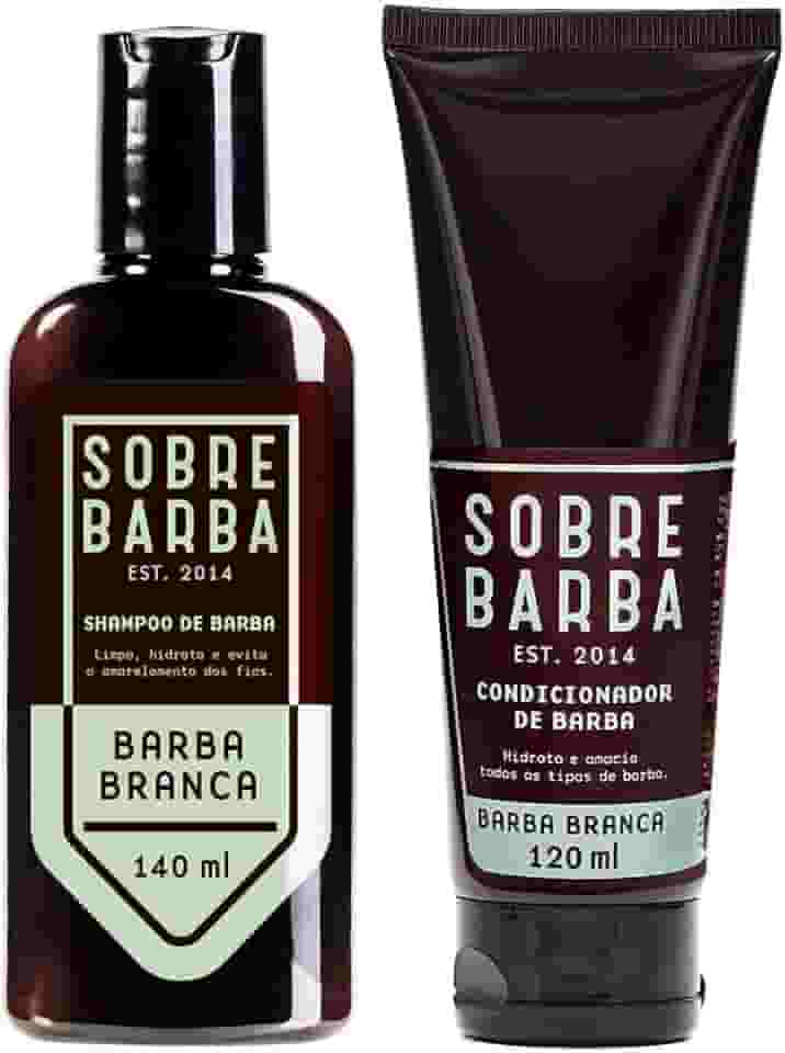 Sobrebarba - Dupla Shampoo e Condicionador para Barbas Brancas