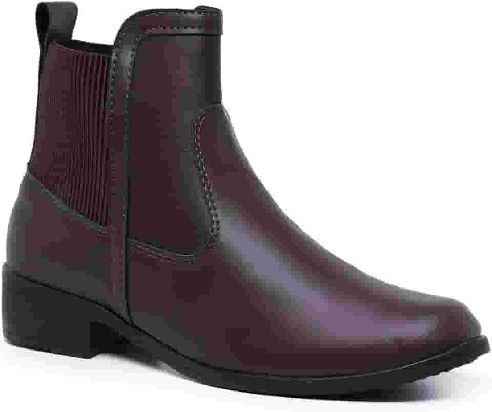 Botina Feminina Coturno Country em Couro