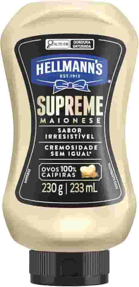 Maionese Hellmann's Supreme Squeeze 230g