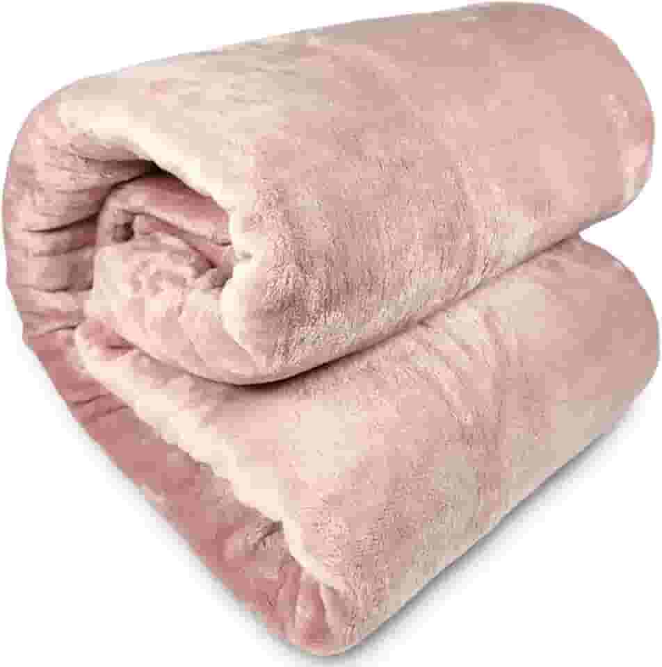 Cobertor Casal Corttex Lumini Super Soft Alta Gramatura 300g Manta Microfibra Poliéster Toque de Seda - Coberta Colcha (Rosa Rosé)
