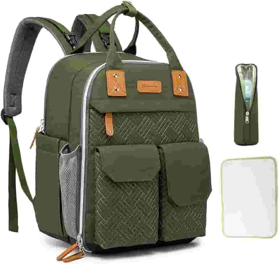 Mochila bebe Bolsa Maternity para fraldas Grande capacidade Tecido impermeável