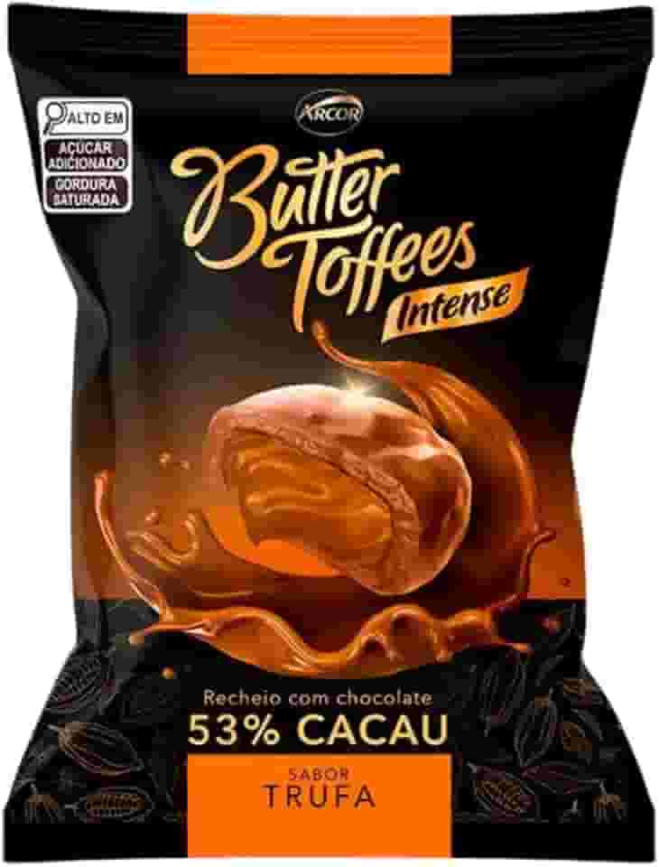 Bala Butter Toffees Chokko Trufa Arcor 500g