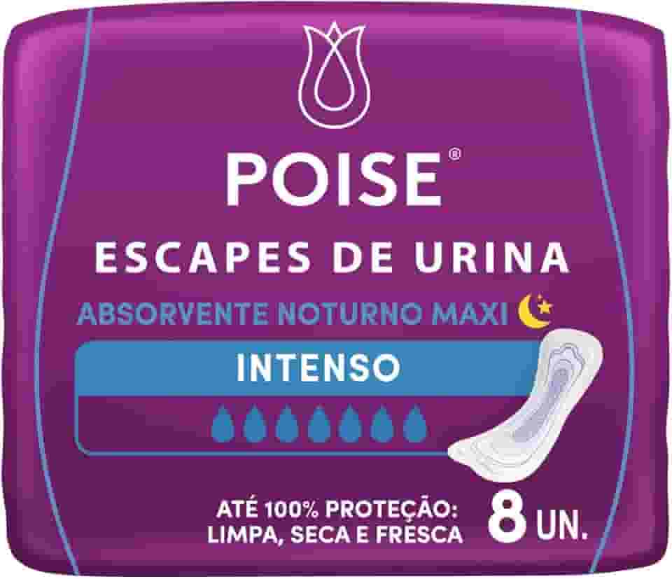 Poise® Absorvente para Escapes de Urina Noturno Maxi 8un