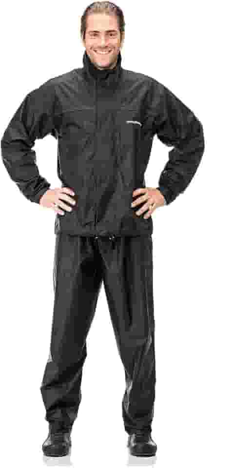 Conjunto Impermeavel Nylon Gola Ref.1000 Tamanho GG, Preto