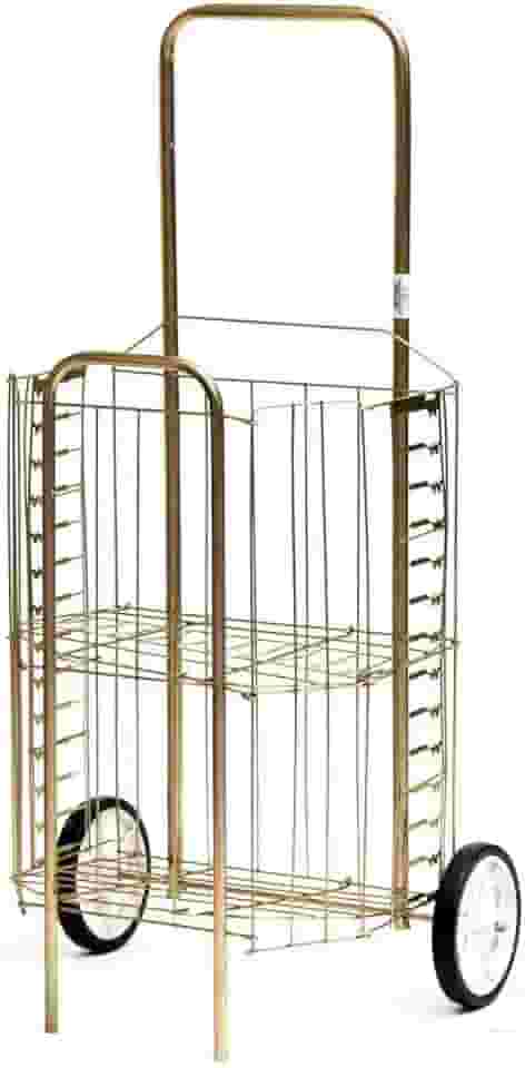 CARRINHO DE FEIRA MADAME TELINHA COM RODAS