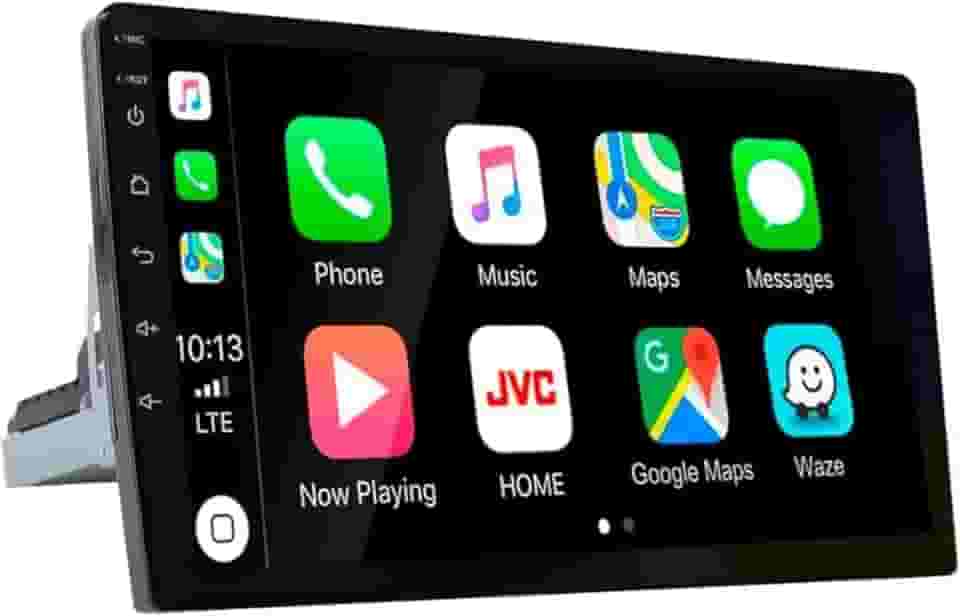 CENTRAL MULTIMÍDIA, MP5 2 DIN TELA DE VIDRO IPS 9" FULL TOUCH, FM, USB, SD, AUXILIAR, BLUETOOTH, ESPELHA ANDROID E IOS COM CARPLAY E ANDROID AUTO, CONECTIVIDADE COM OU SEM FIO