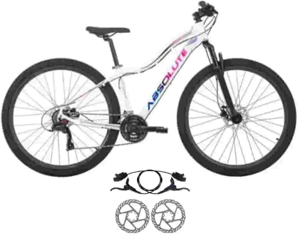 Bicicleta Aro 29 Absolute Hera 24 V MTB Aluminio Freio Hidráulico Suspensão 80mm Feminina