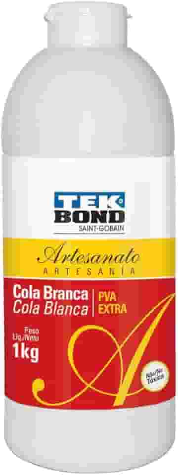 Tekbond Cola Branca PVA Extra Artesanato 1 Kg , unidade