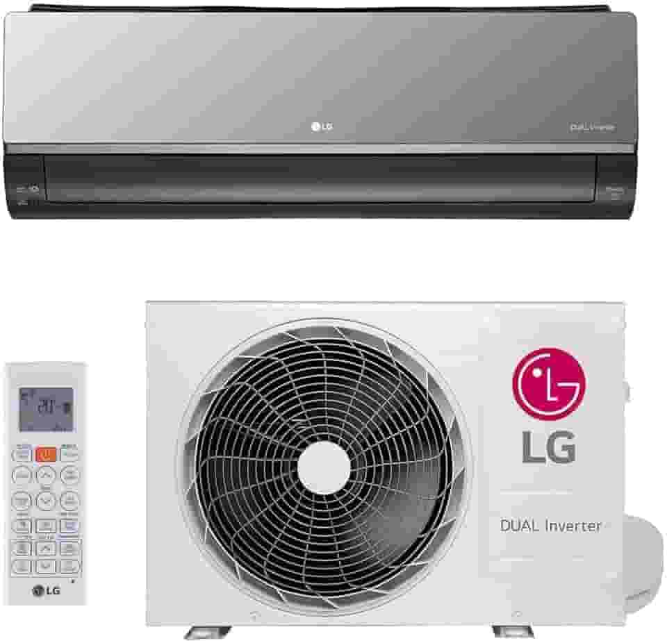Ar Condicionado Hi Wall Inverter LG Dual Voice Artcool 12.000 Btus Quente e Frio 220V R-32