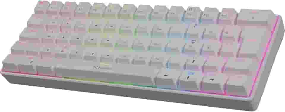 Teclado Mecânico Fortrek Gravity Air Compact Wireless Branco
