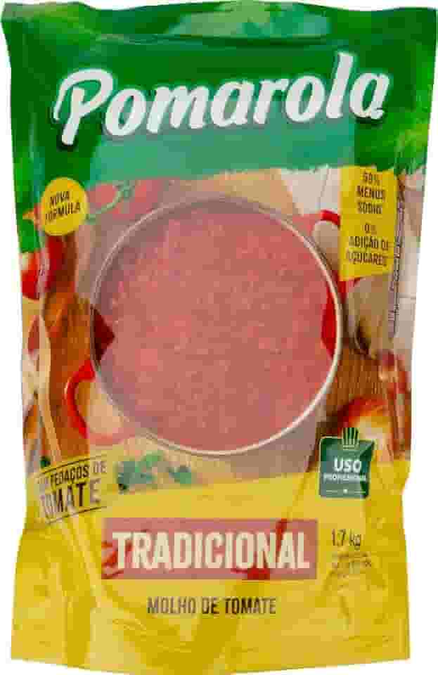 Molho de Tomate Refogado 1,7Kg Pomarola