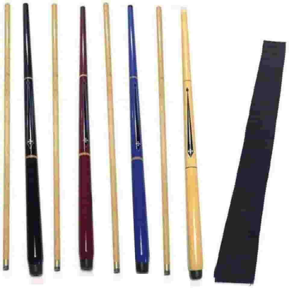 Kit Com 4 Tacos Sinuca Profissionais Cruz De Malta