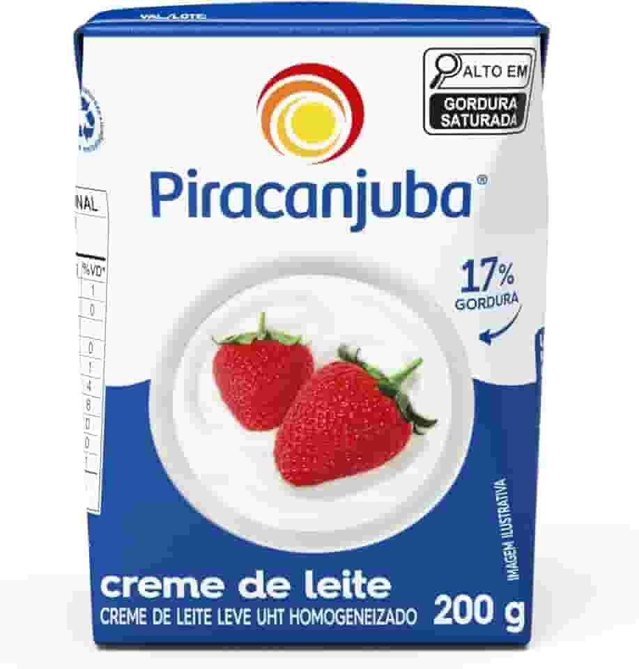 Piracanjuba - Creme de Leite, 200g, 1 unidade