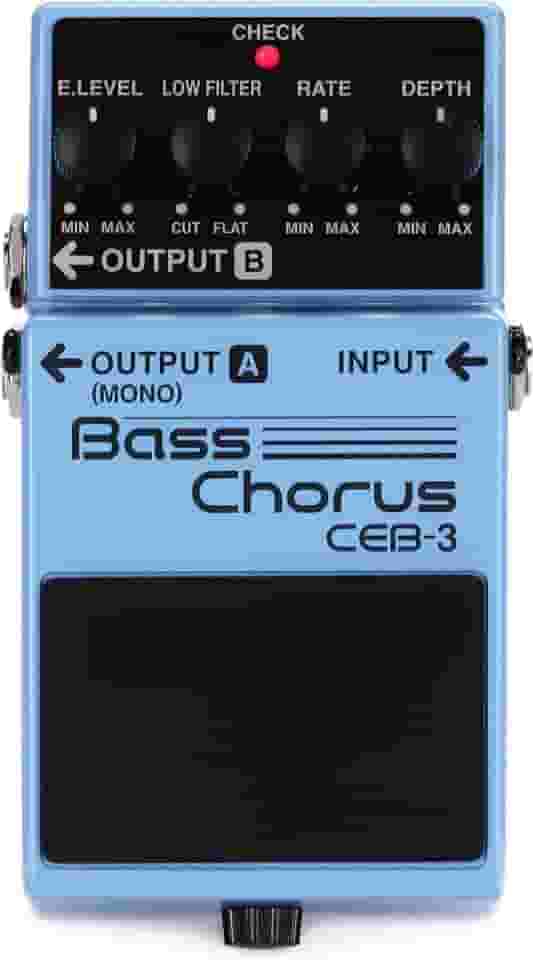 Pedal Analógico Bass Chorus CEB-3 Boss