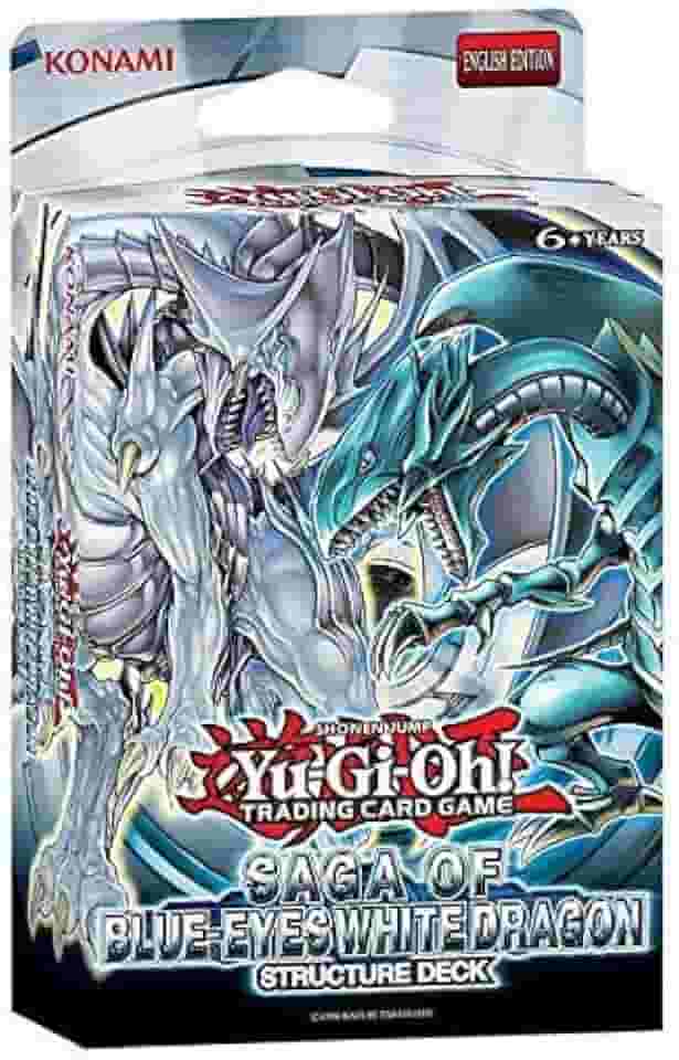 Deck Estrutural Yu-Gi-Oh! Saga do Dragão Branco de Olhos Azuis YuGiOh cartas cards em português konami