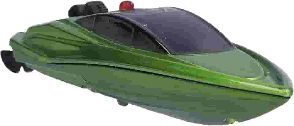 Domary Vida de Bateria Longa, Barco de Controle Remoto Com Porta de Carregamento Selada, Barco de RC Elétrico Resistente a Crianças para Crianças (Verde)