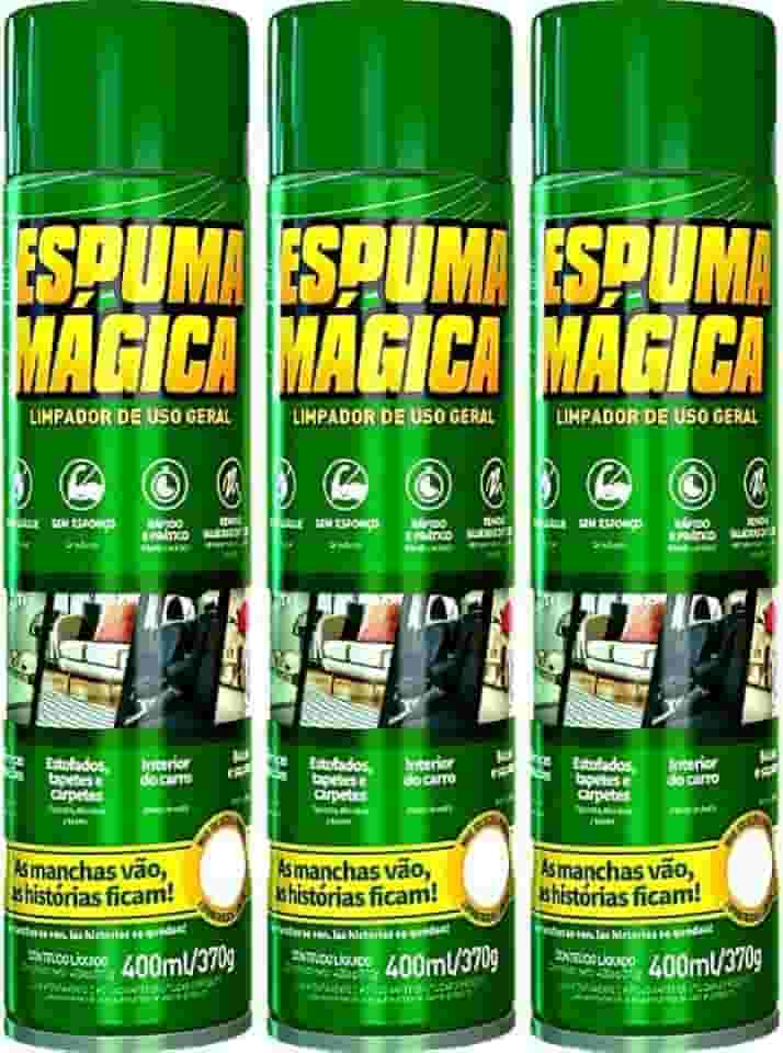 3- Produto Para Limpar Tênis Sapato Espuma Mágica Pro Auto