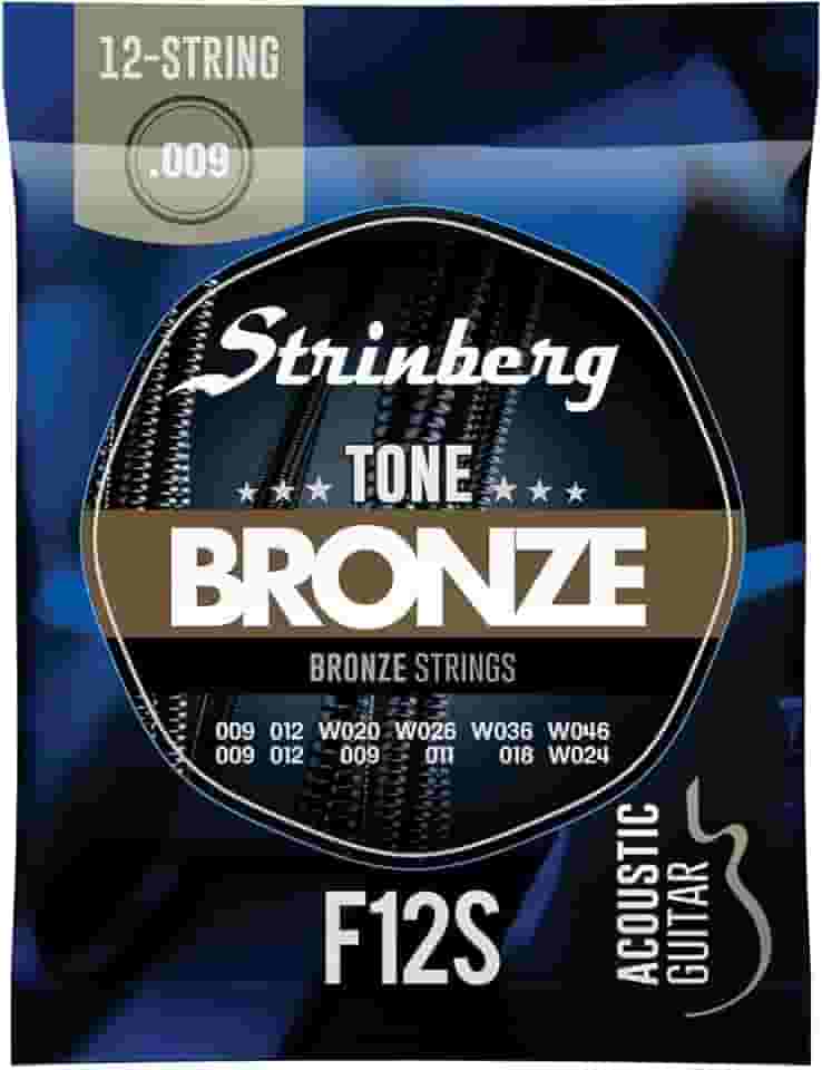 Encordoamento para Violão 12 cordas F12S Strinberg
