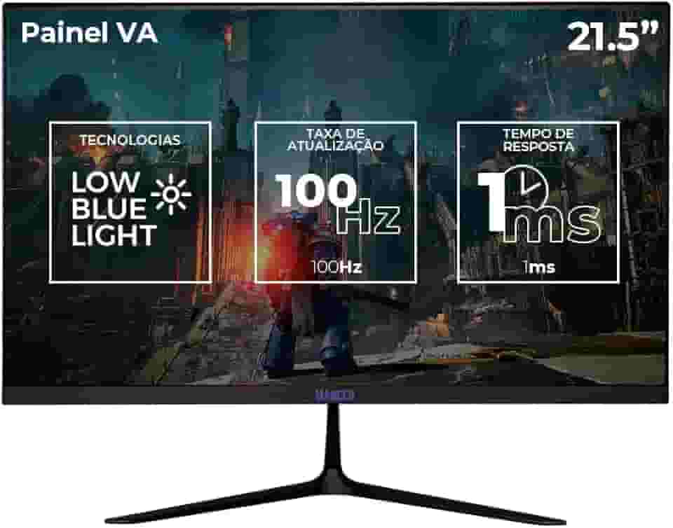 Monitor Gamer Mancer Horizon Z2 | 21.5 Polegadas | VA | Full HD | 100Hz | 1ms | HDMI/VGA | MCR-HZN21-BL2